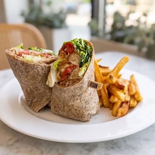 Crispy Chicken Caesar Wrap